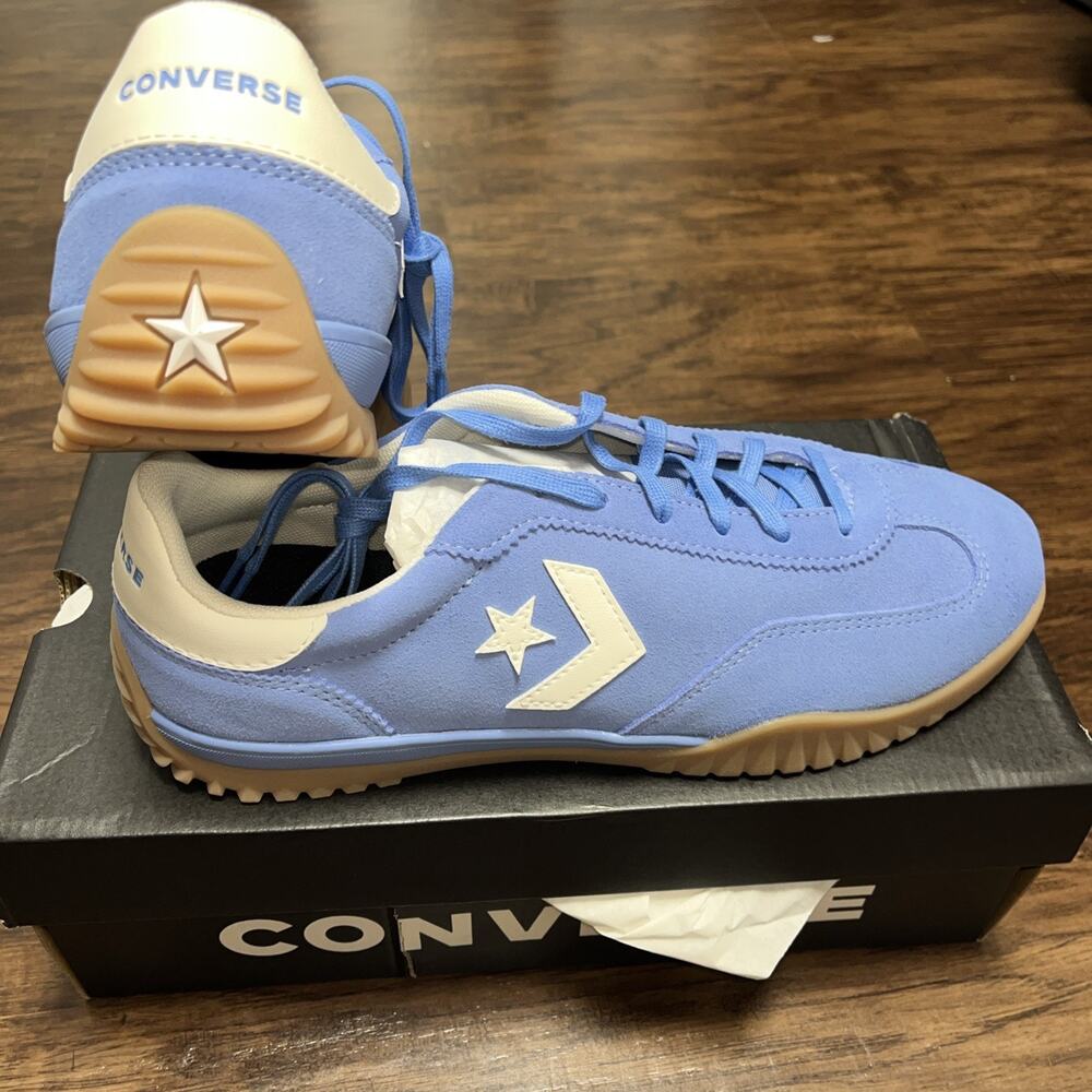Converse Run Star Trainer OX Open Sky Egret Blue Size 9 Men/10.5 Women A11504C